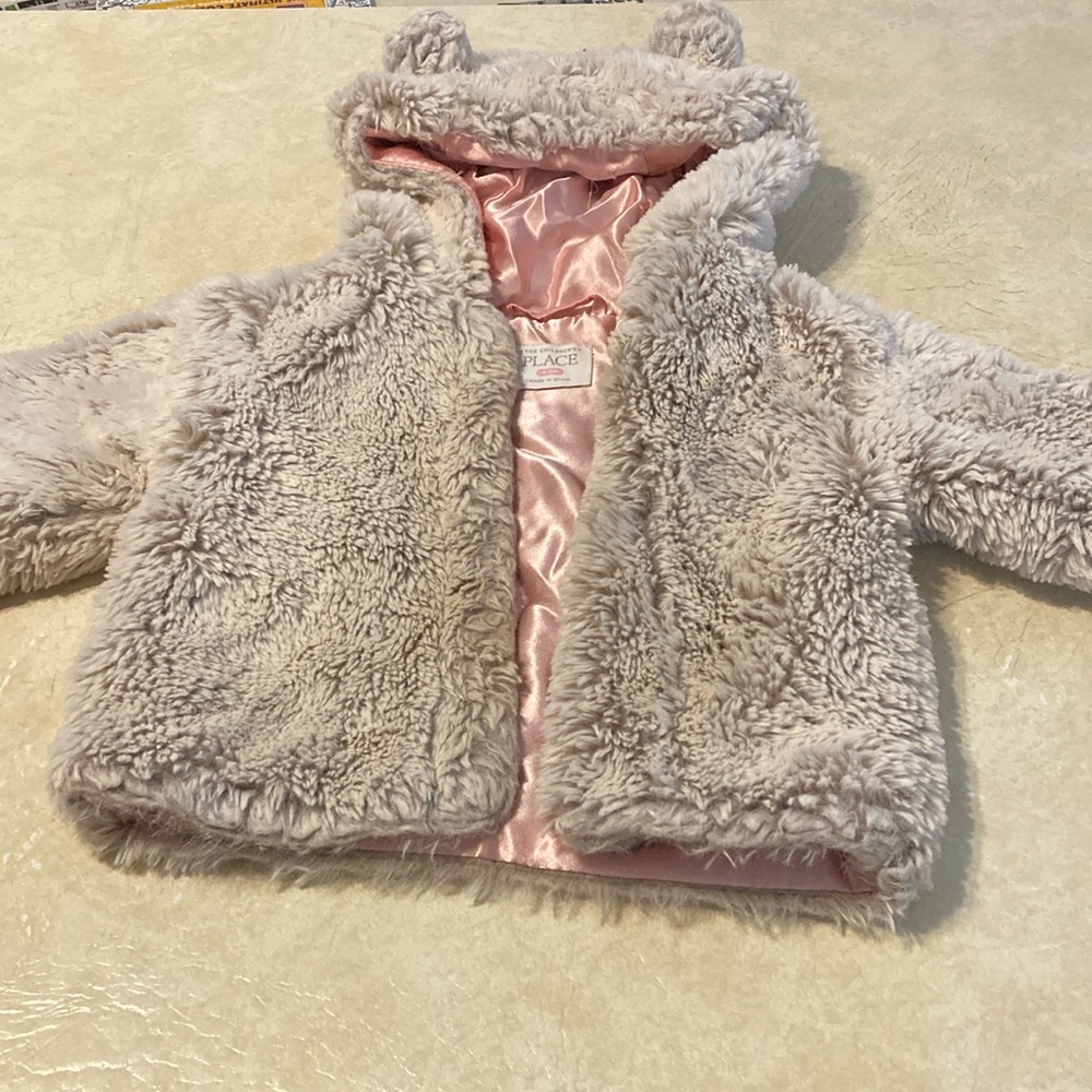 3-6M teddy coat